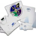 Logo, promotional items and marketing materials.